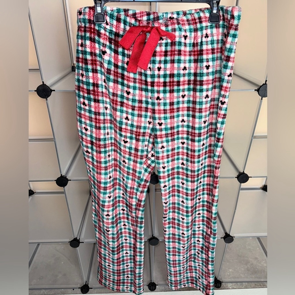 Disney Mickey & Minnie Christmas Adult Unisex Pajama Set Size Large NWT - Picture 4 of 6